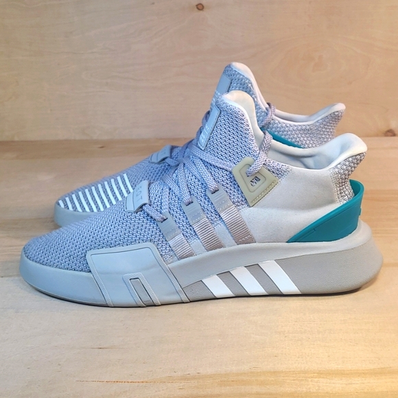 Adidas Equipment ADV Gray Basketball Sneakers - Picture 5 of 10